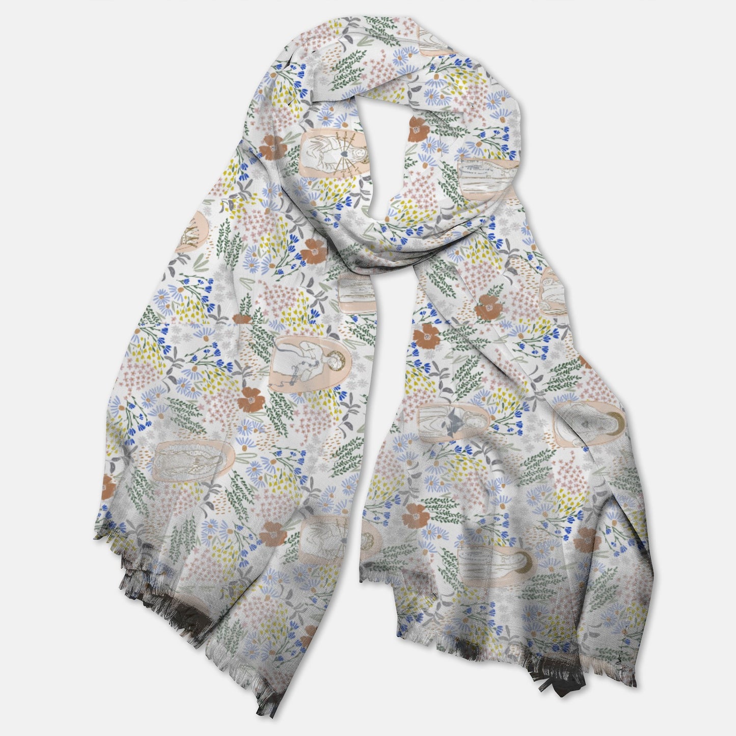Mary's Garden Scarf