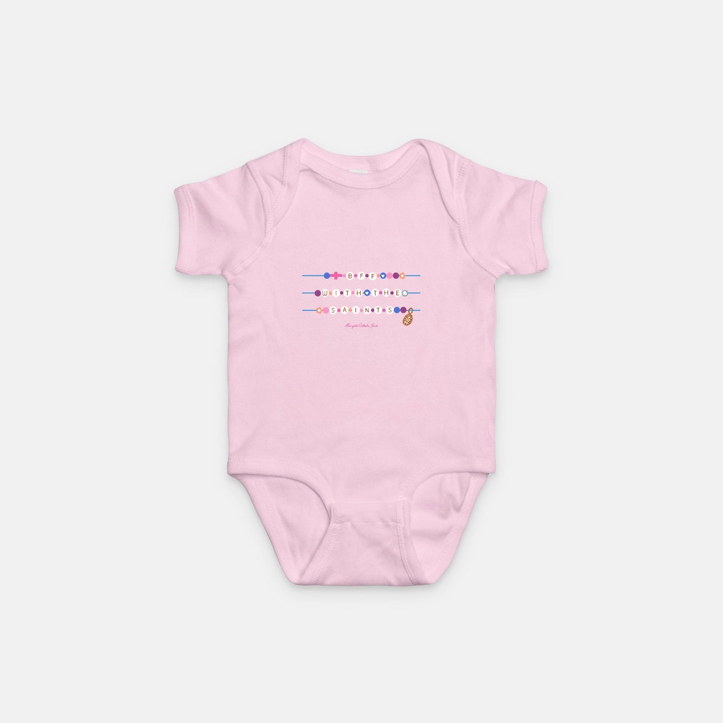 BFF with the Saints Baby Onesie
