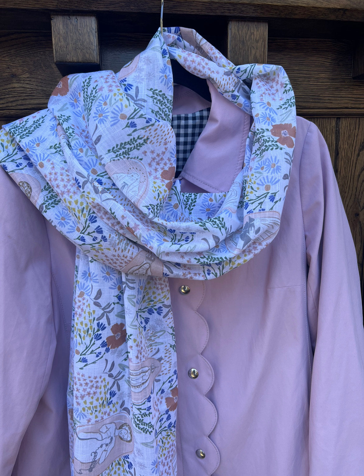 Mary's Garden Scarf
