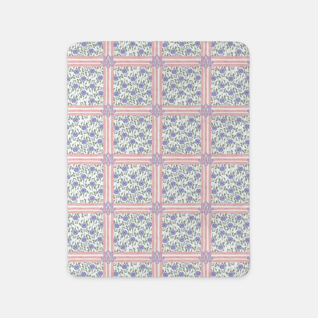 Marian Quilted Sherpa Blanket