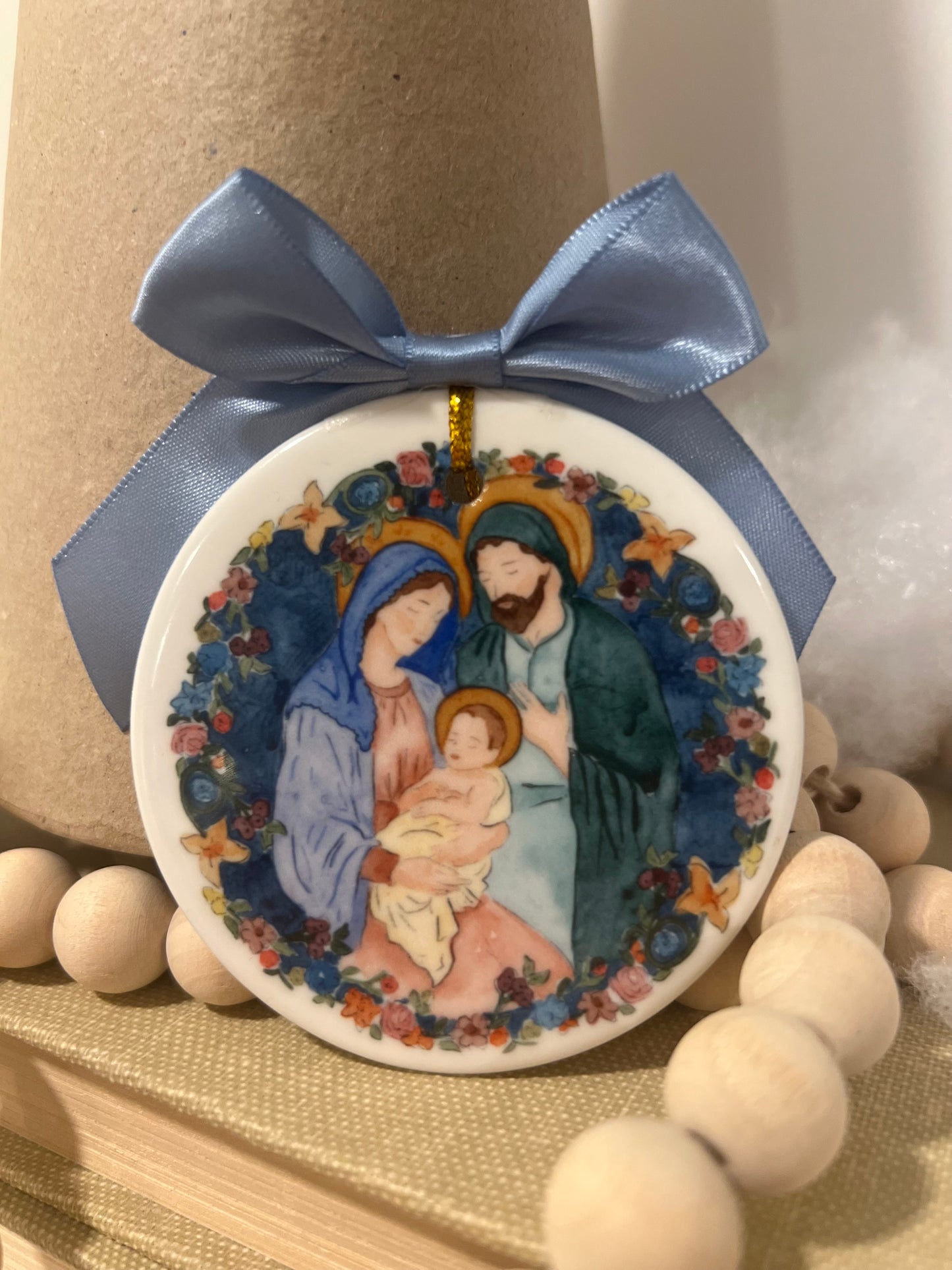 Holy Family Crib Medal
