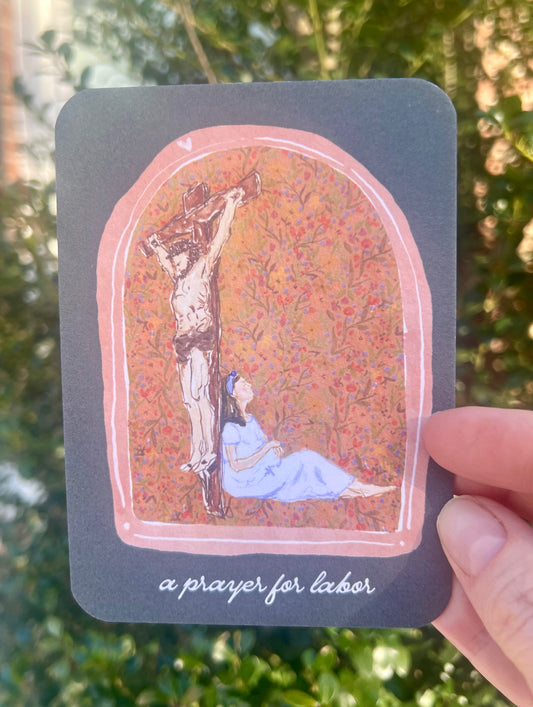 Birth Prayer Card