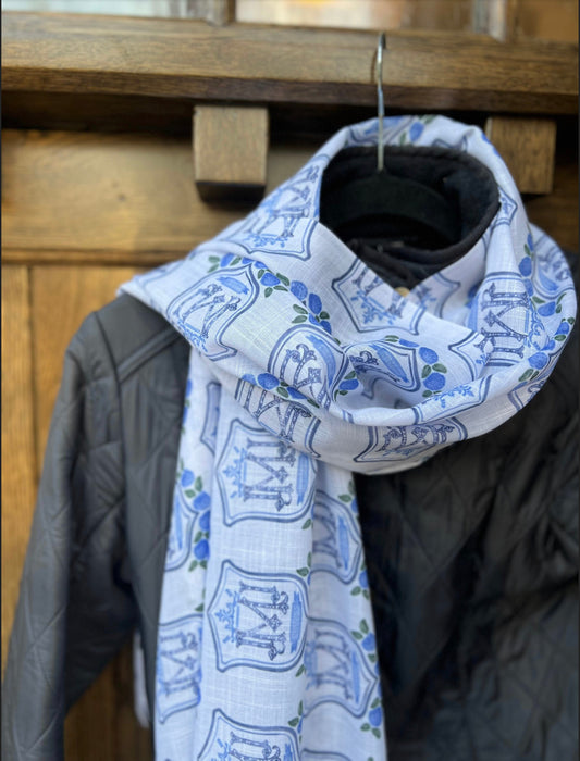 Holy Family Monogram Scarf