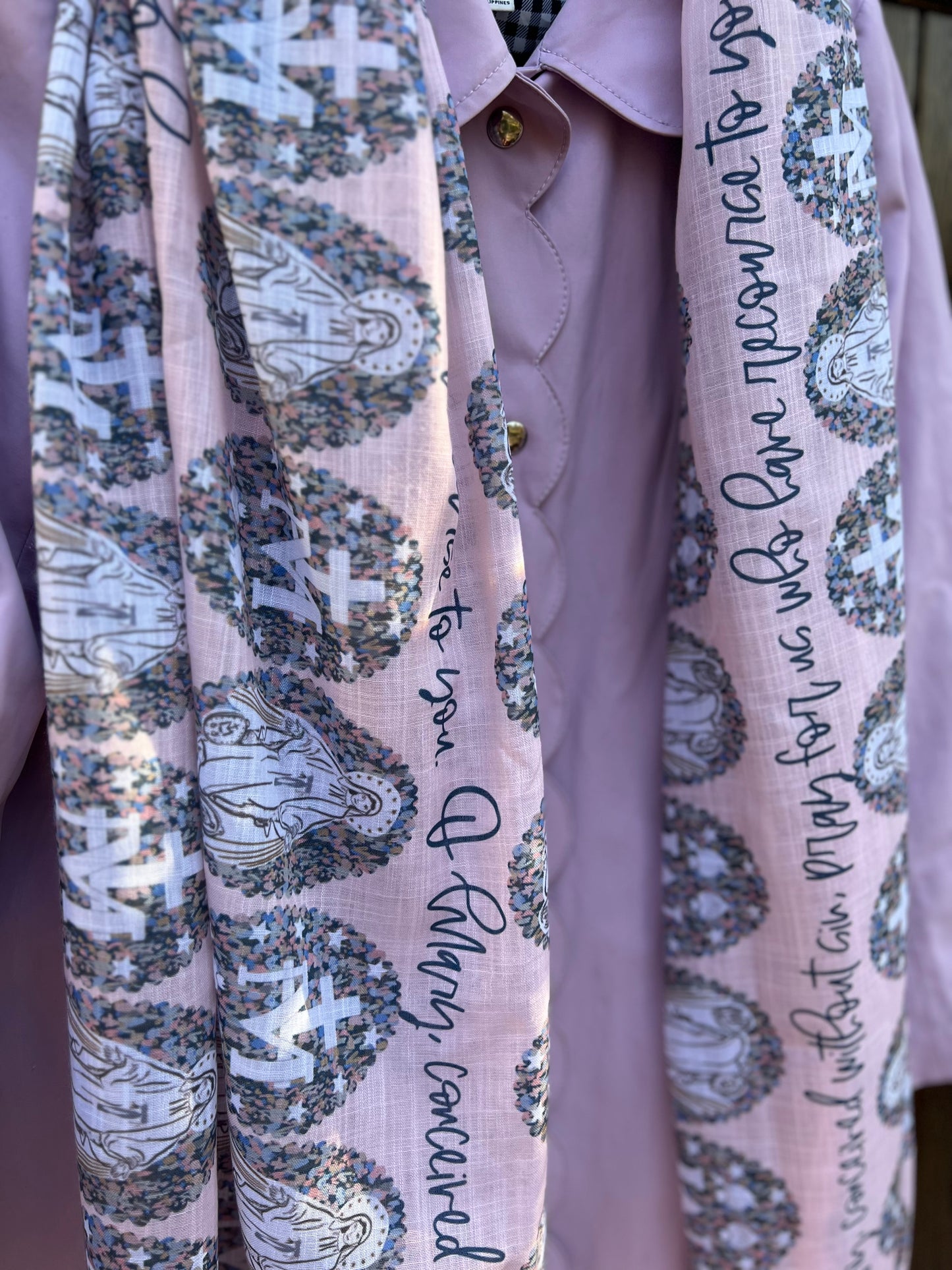 Miraculous Medal Scarf