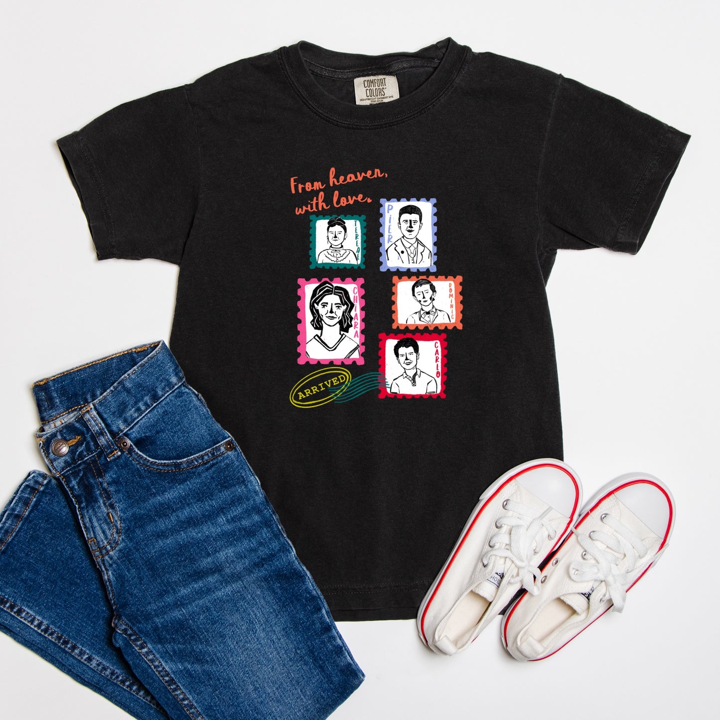 From heaven toddler tee