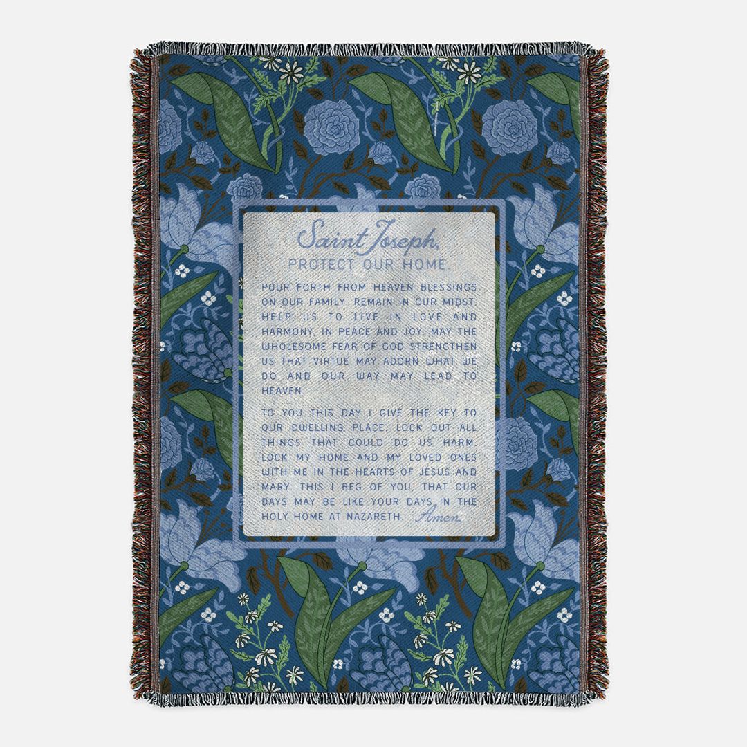 St Joseph Blanket Woven Blanket