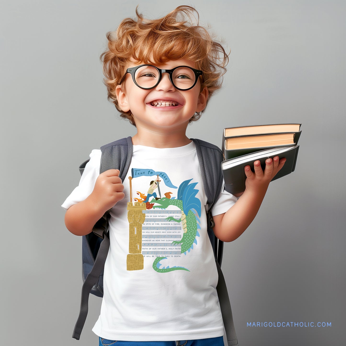 Faith of Our Fathers Toddler Tee