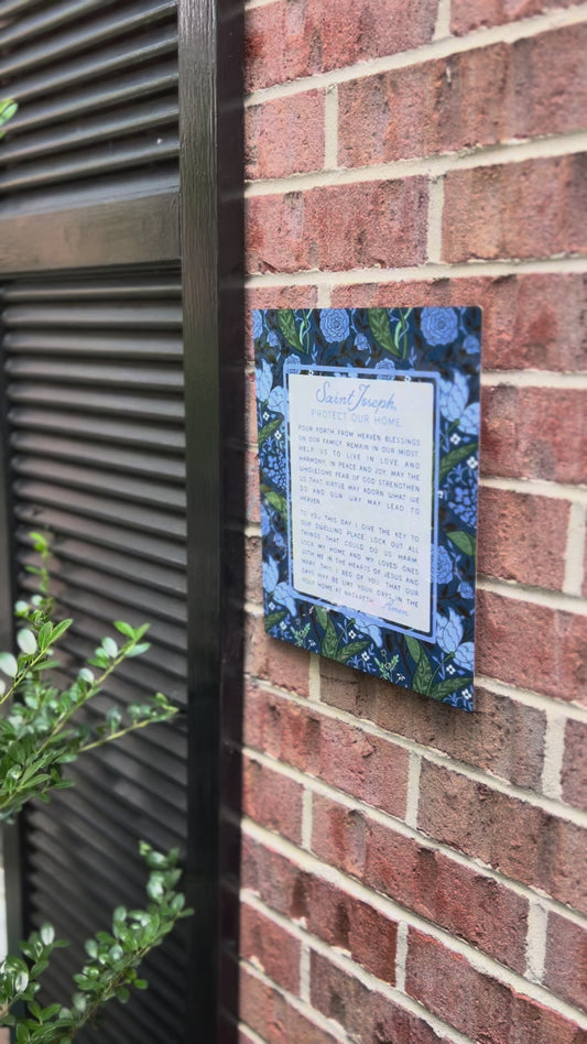 St Joseph House Plaque