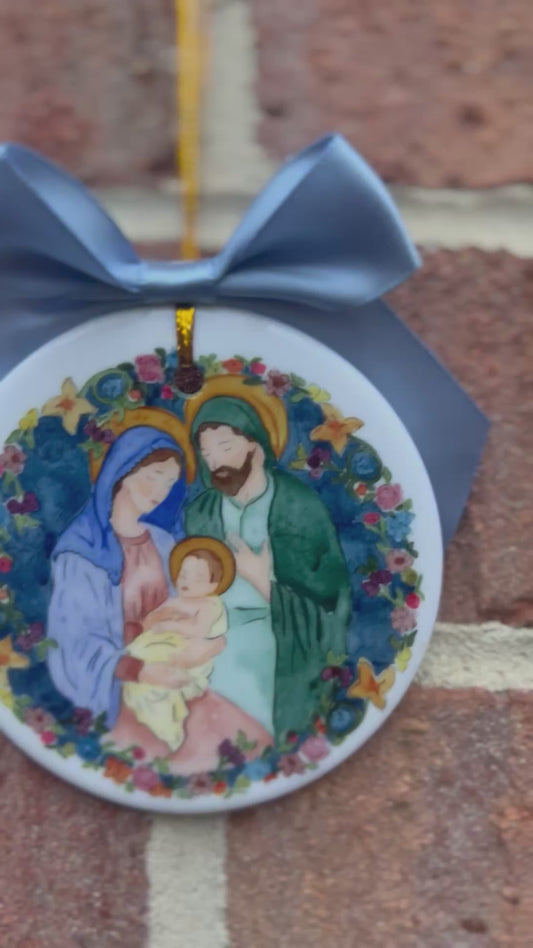 Holy Family Crib Medal
