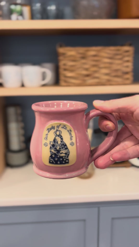 La Leche Pink Belly Mug